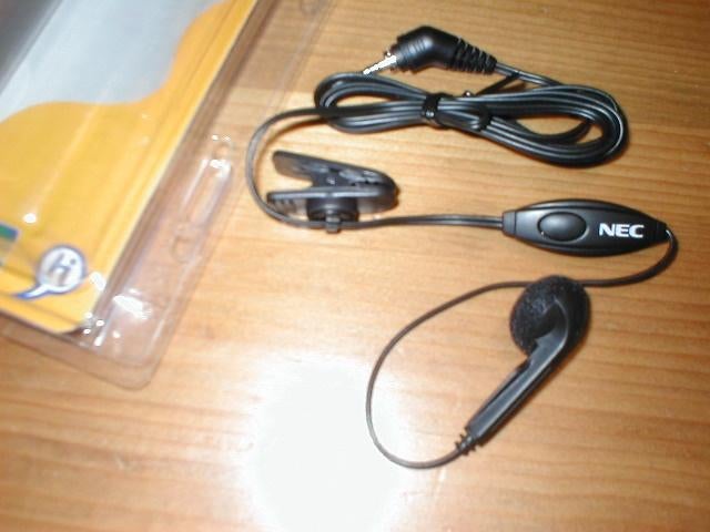 NEC Headset Origineel (NIEUW), Zwart, Overige merken, Draagdetectie, Nieuw