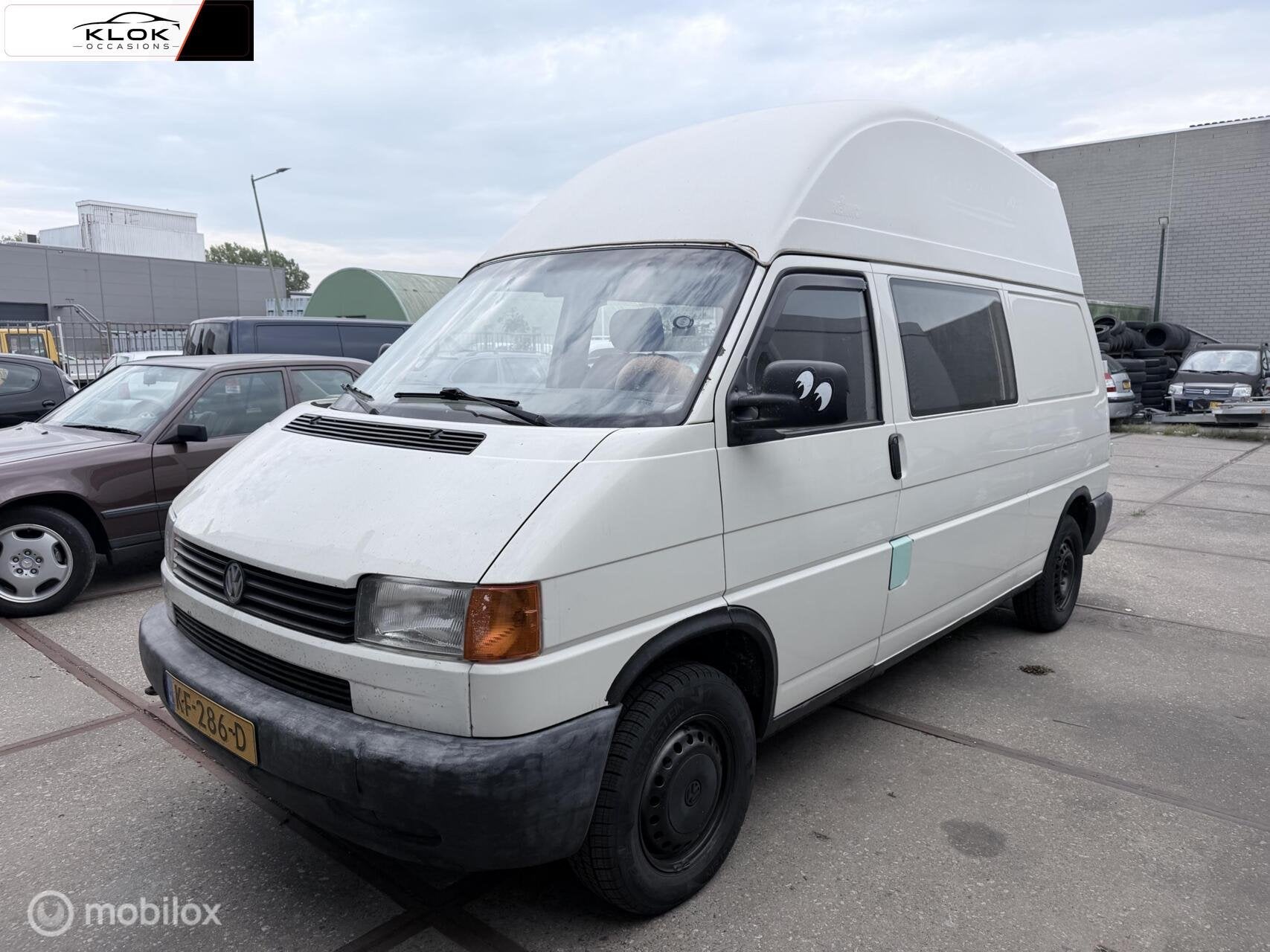 Volkswagen Transporter 2.5 TDI Camper kenteken Cruise APK, Trekhaak, 1829 kg, Overige carrosserieën, Wit