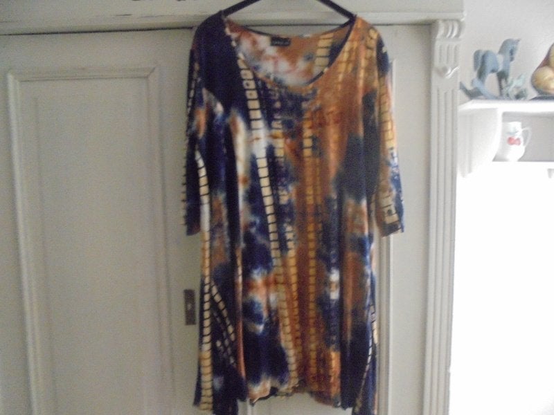 lange tuniek Ophilia, Meerkleurig, Maat 46/48 (XL) of groter, Ophalen of Verzenden, Ophilia