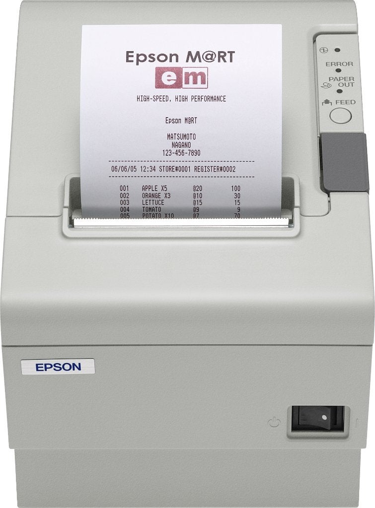 Epson TM-T88IV POS Kassa Bon Printer - M129H - Serieel - Wit, Computers en Software, Printers, EPSON, Gebruikt, Printer, Ophalen of Verzenden