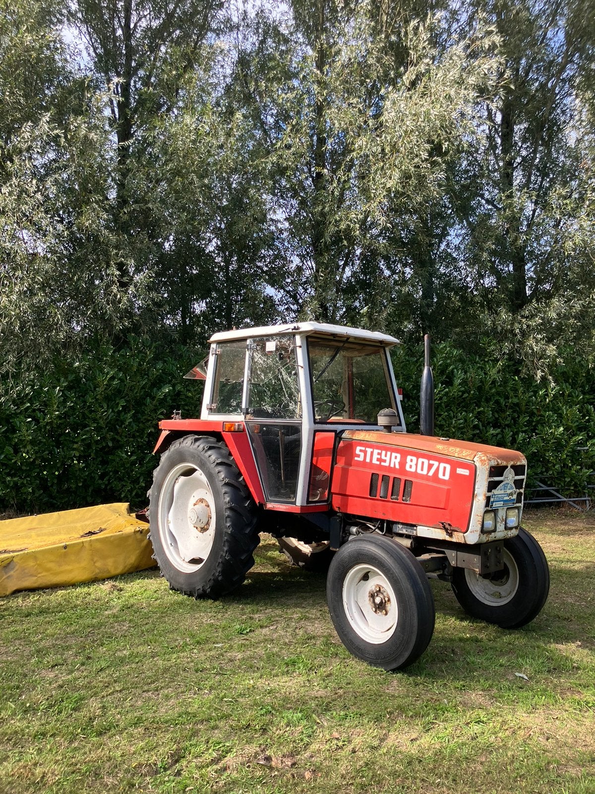 Steyr 8070, Ophalen, Gebruikt, Tot 80 Pk, Steyr