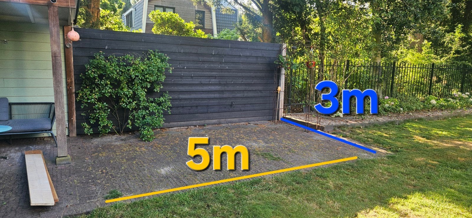 Stratenmaker gezocht voor waterpas leggen 15m2, Tuin en Terras, Ophalen