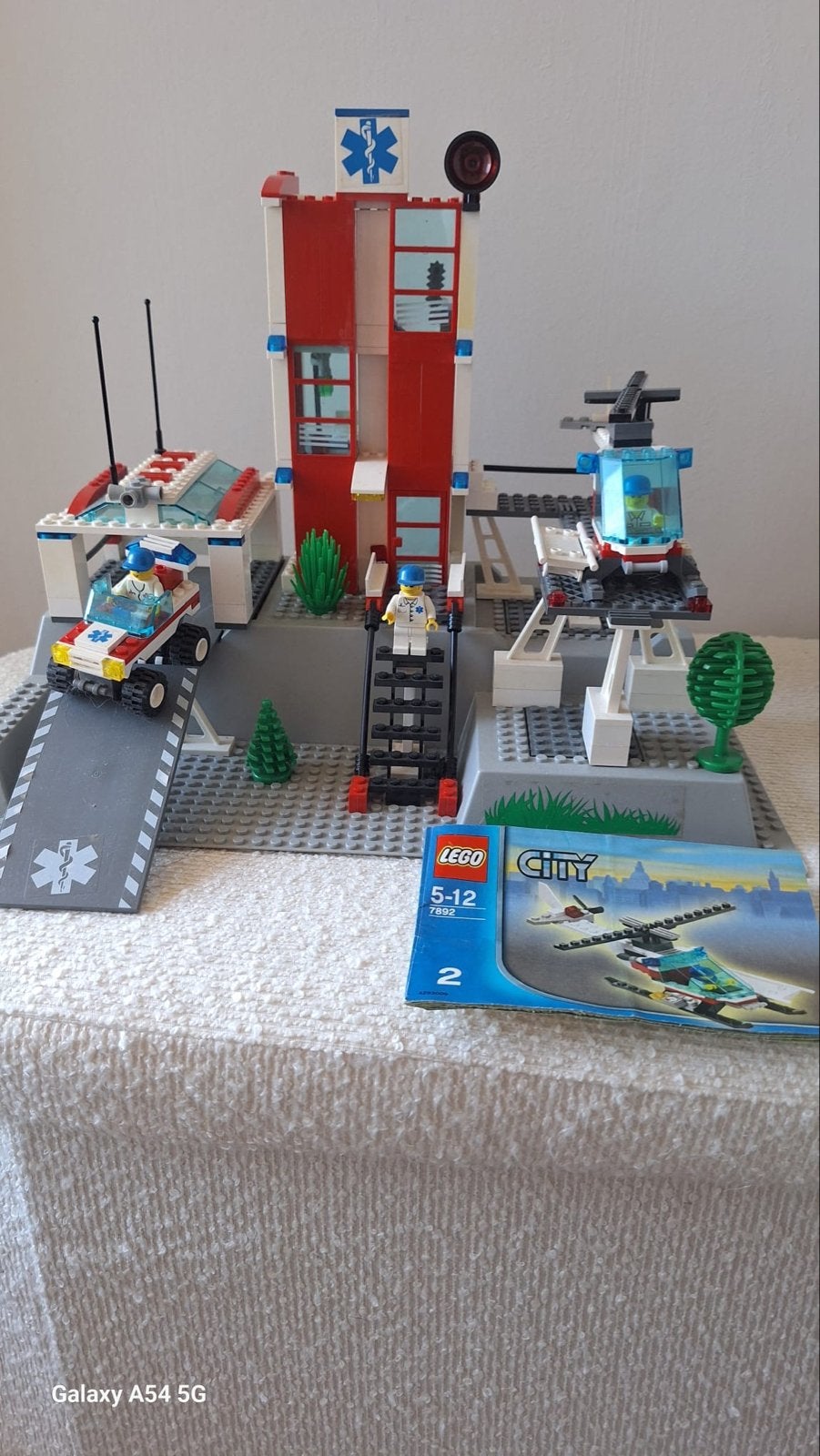 Lego City 7892 Ziekenhuis Set -, City, Lego, Ophalen of Verzenden, Zo goed als nieuw