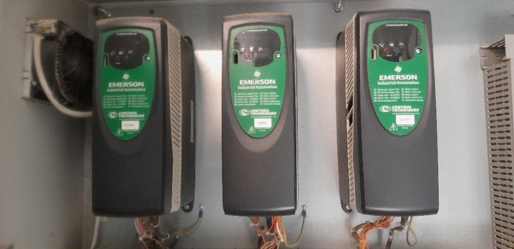 frequentieregelaar emerson 7,5 kw, Ophalen of Verzenden, Gebruikt