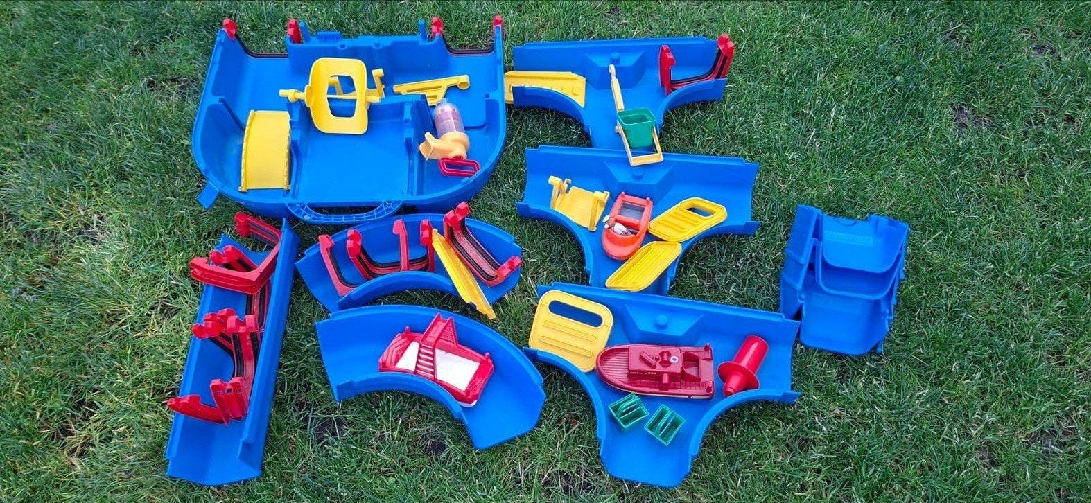 AquaPlay Waterbaan 640 met accessoires, Ophalen, Gebruikt, Jongen of Meisje