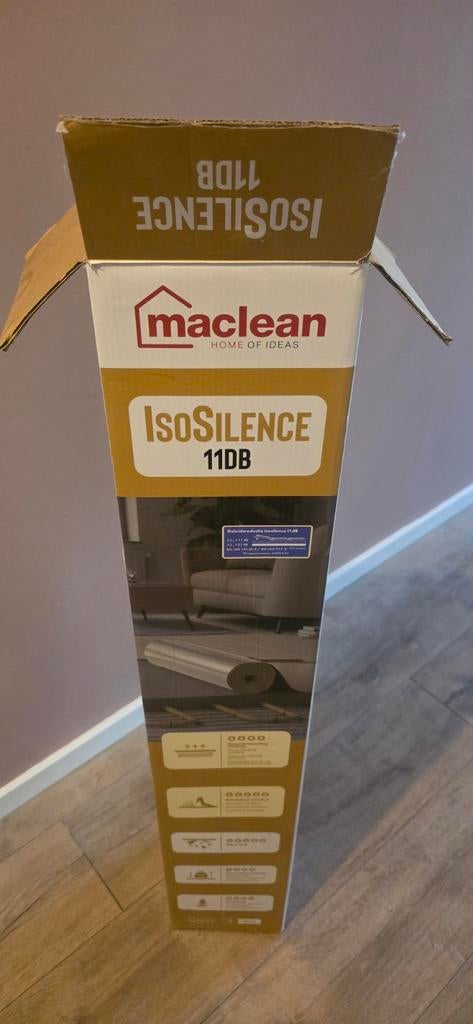 Restant Maclean IsoSilence 11DB, Ophalen, Overige materialen, 30 cm of meer, 50 tot 150 cm