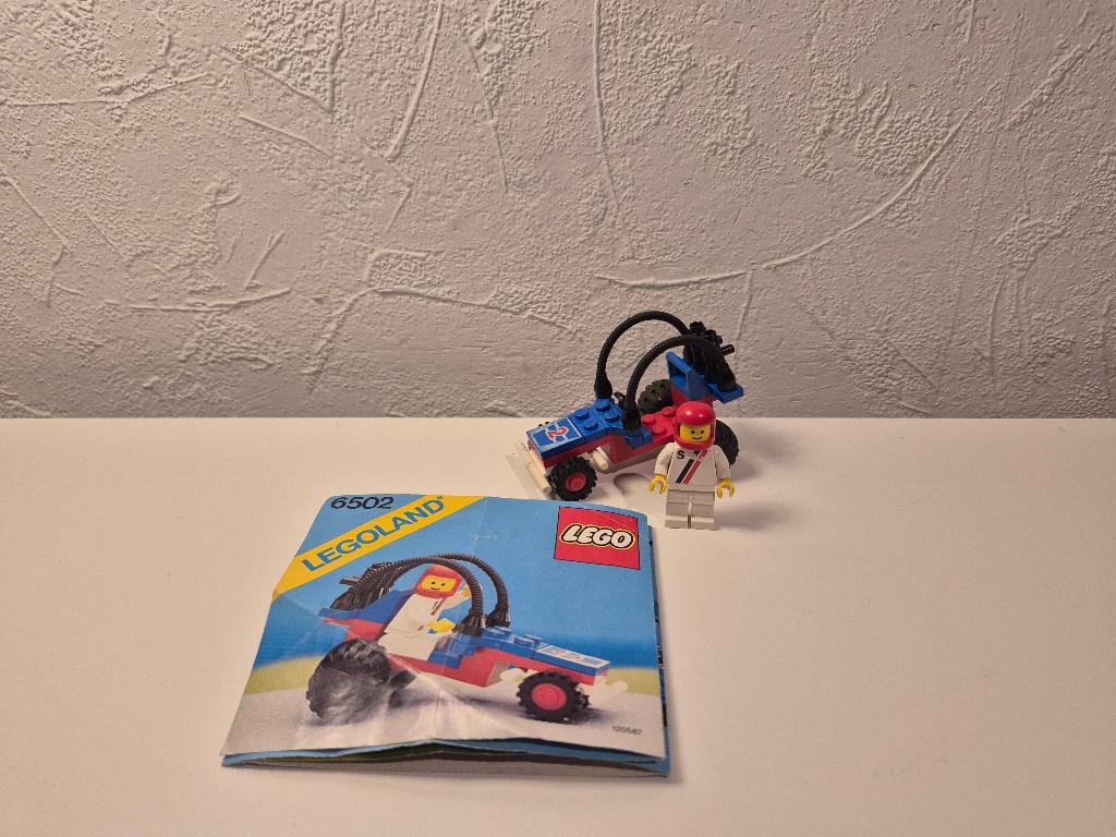 Lego Town 6502 Turbo Racer, Gebruikt, Lego, Ophalen of Verzenden, Compleet