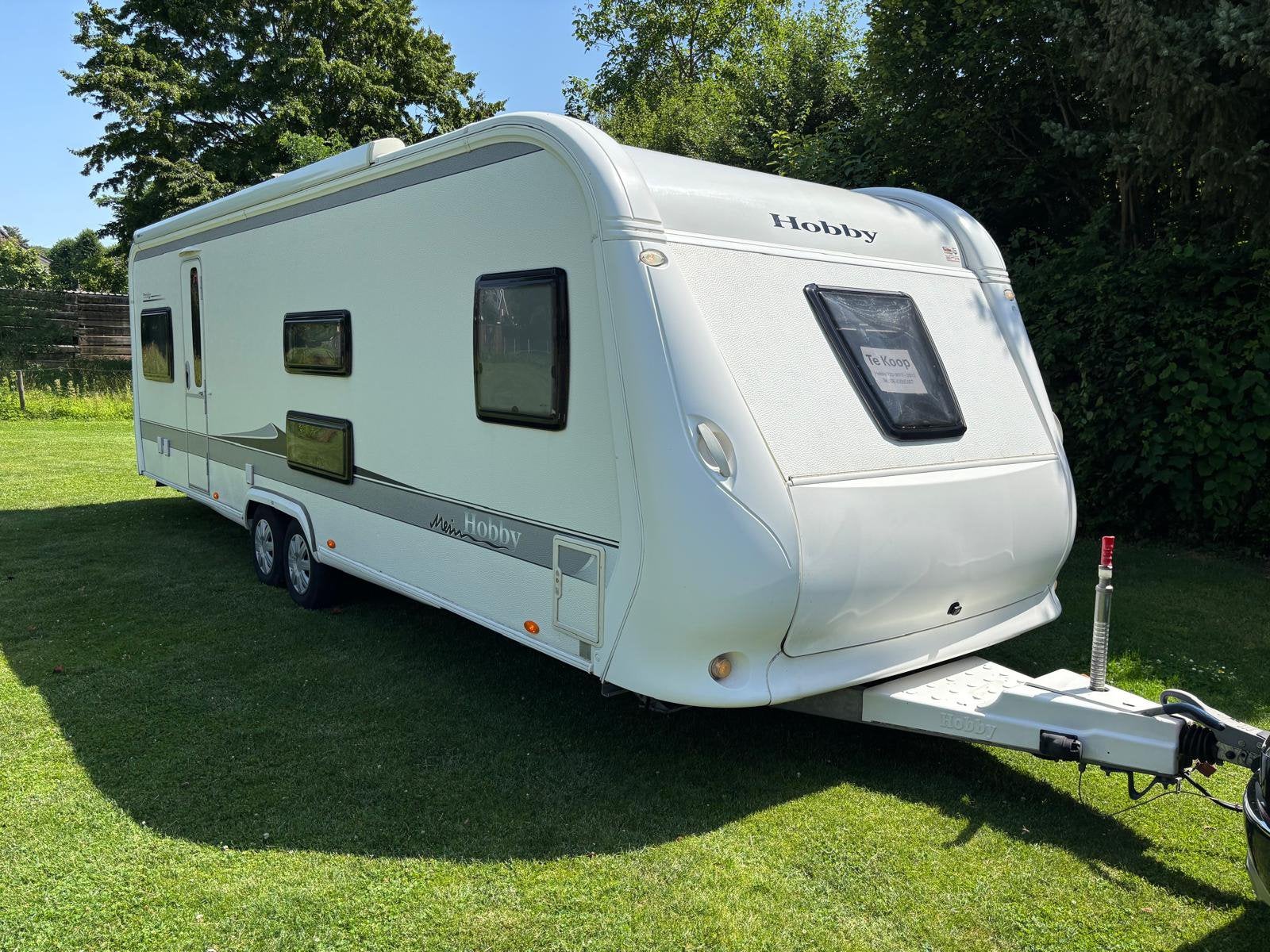 Hobby UKFE 720 2012, Caravans en Kamperen, Caravans, Particulier, meer dan 6, 1500 - 2000 kg, Rondzit, Hobby, 2 aparte bedden