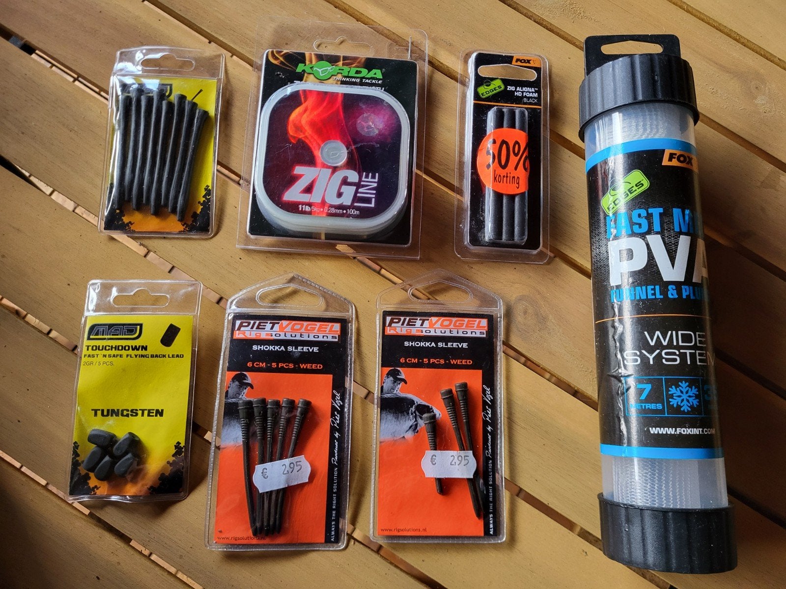 Diverse materialen Fox, Korda, Piet Vogel en MAD, Ophalen of Verzenden, Zo goed als nieuw, Overige typen