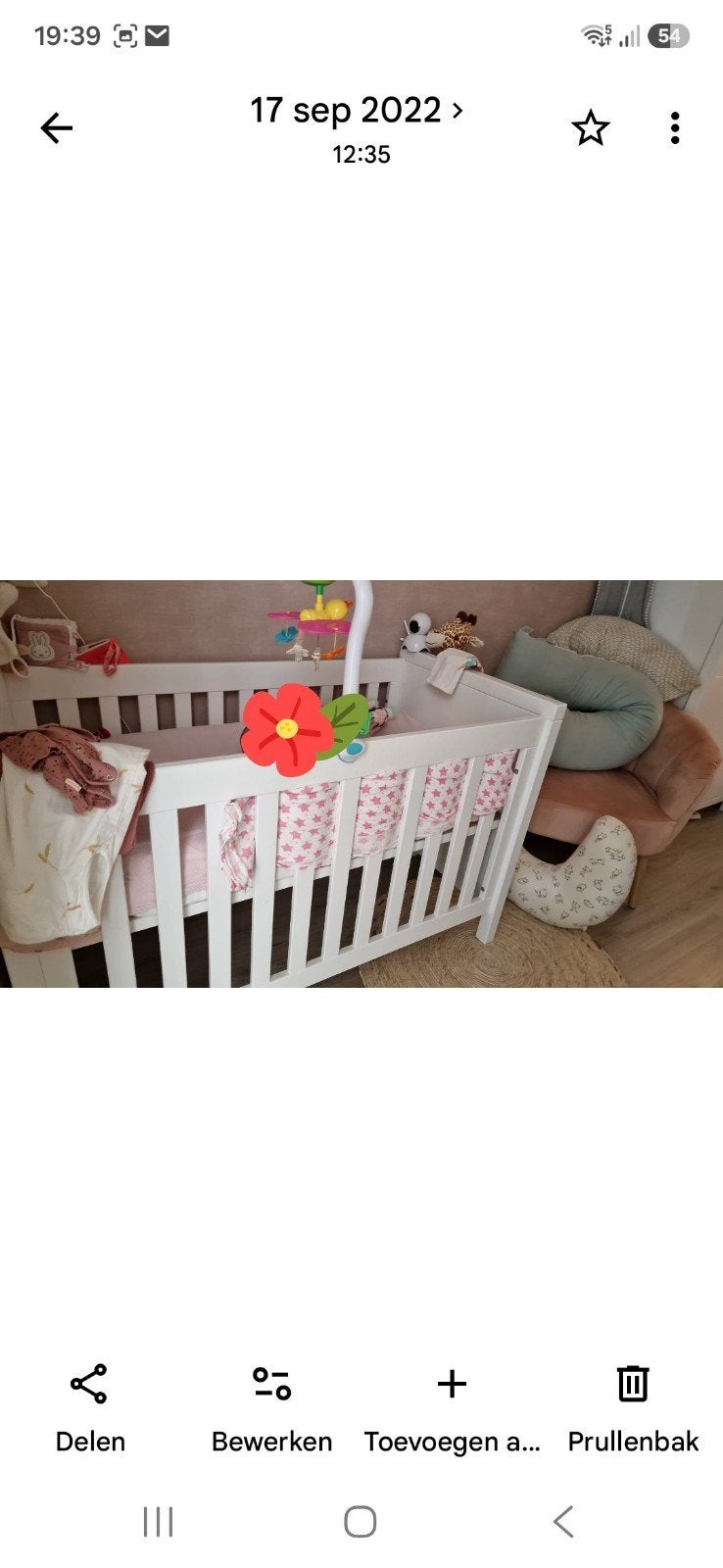 ledikant en commode, Ophalen, Gebruikt, Jongetje of Meisje