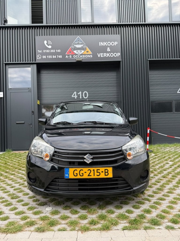 Suzuki Celerio 1.0 Dualjet 50KW 2015 Zwart, Auto's, 400 kg, Origineel Nederlands, Handgeschakeld, 3 cilinders