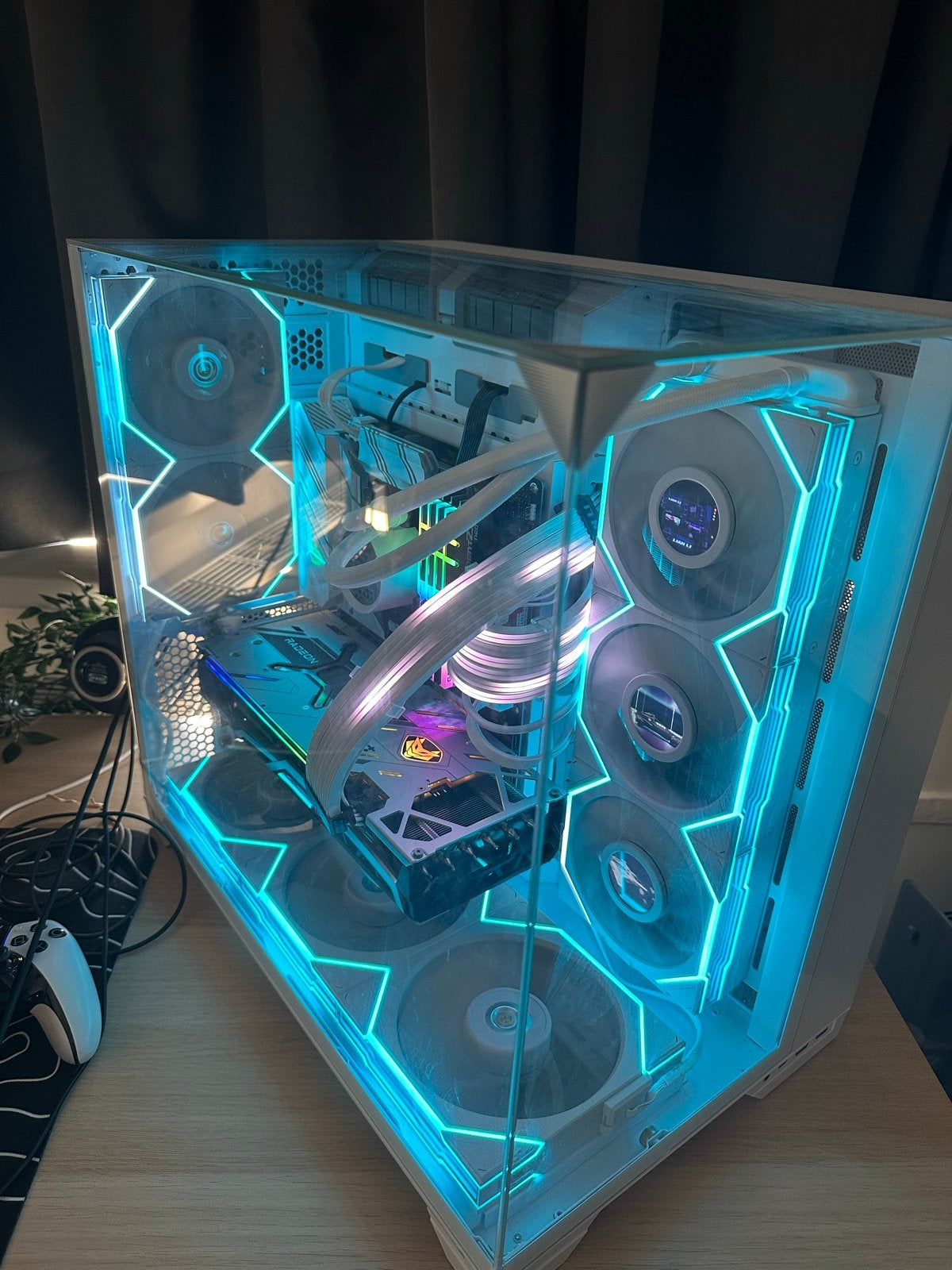 Gaming PC Lian Li O11 Vision RGB _ Lian Li TL LCD Fans, Ophalen, 32 GB, Zo goed als nieuw, Gaming