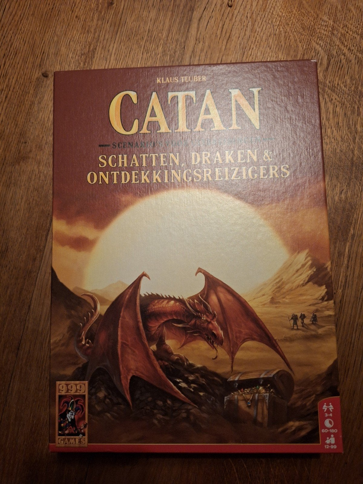 Catan - draken, schatten en ontdekkingsreizigers, Ophalen of Verzenden, Zo goed als nieuw, 999 Games