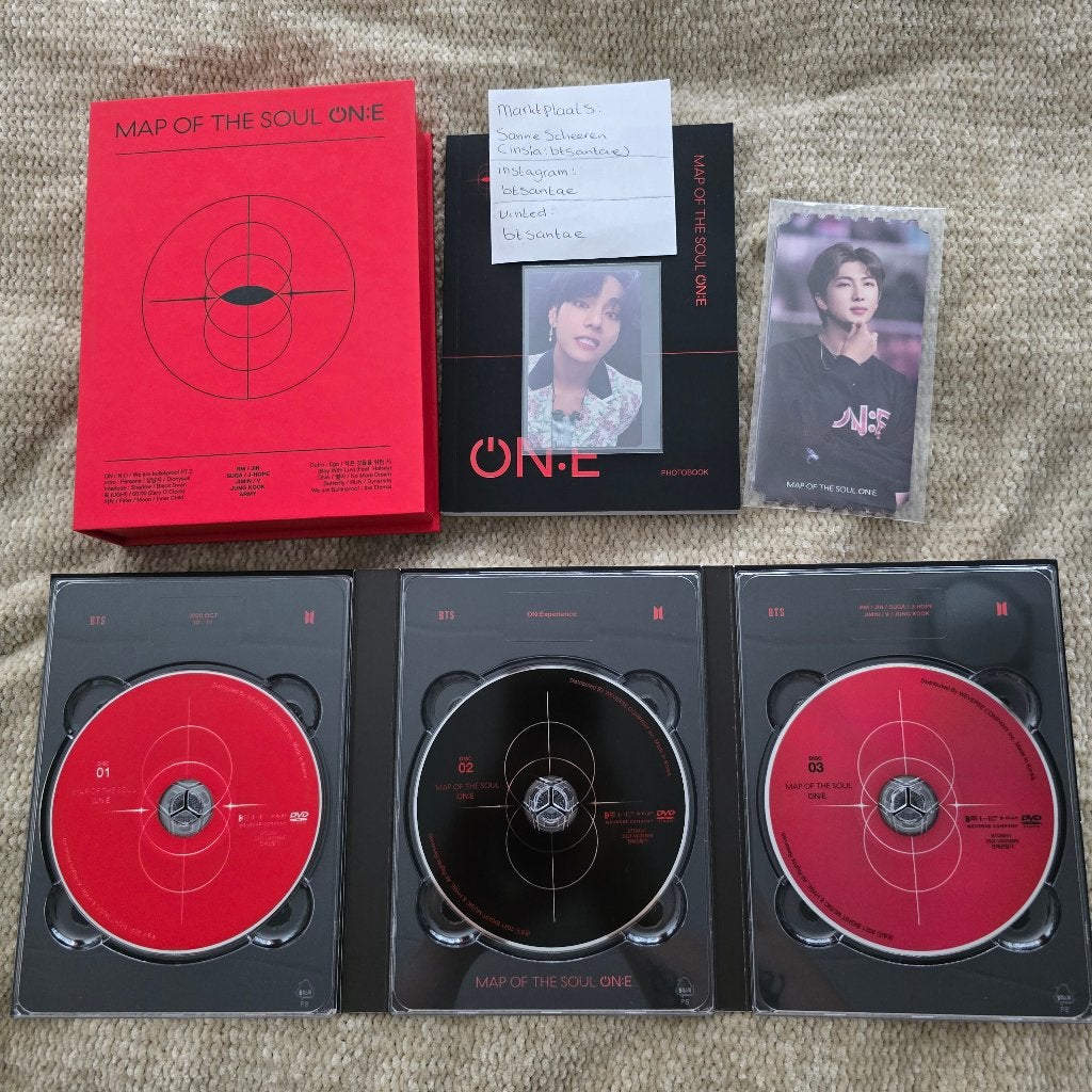 BTS map of the soul on:e dvd, Ophalen of Verzenden, Zo goed als nieuw, Overige typen