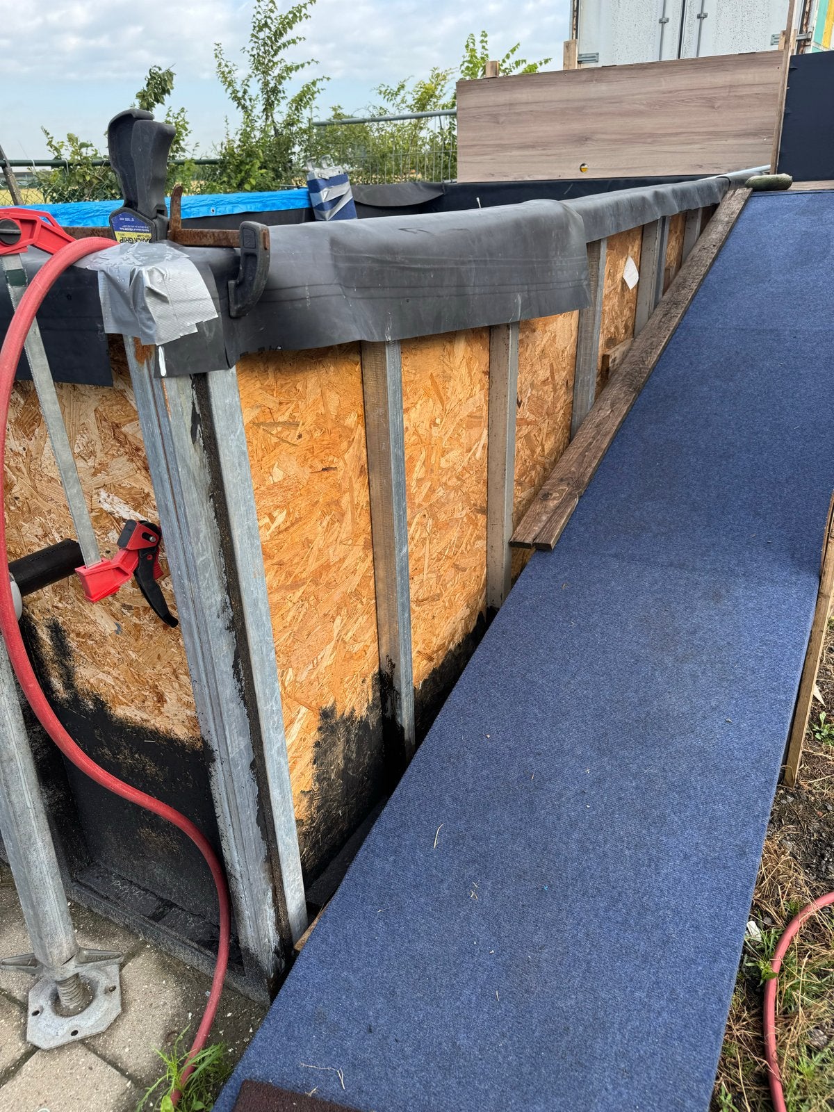 Robuust opzetzwembad, Gebruikt, 80 tot 120 cm, Ophalen of Verzenden, Minder dan 200 cm