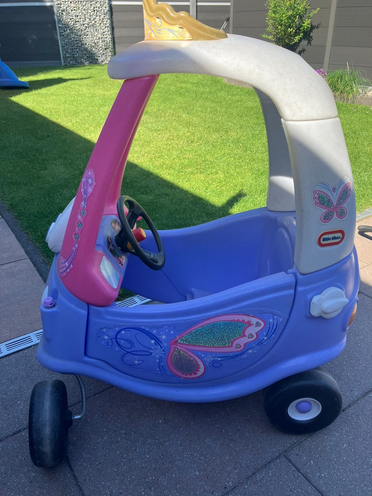 Little Tikes autootje, Ophalen, Gebruikt
