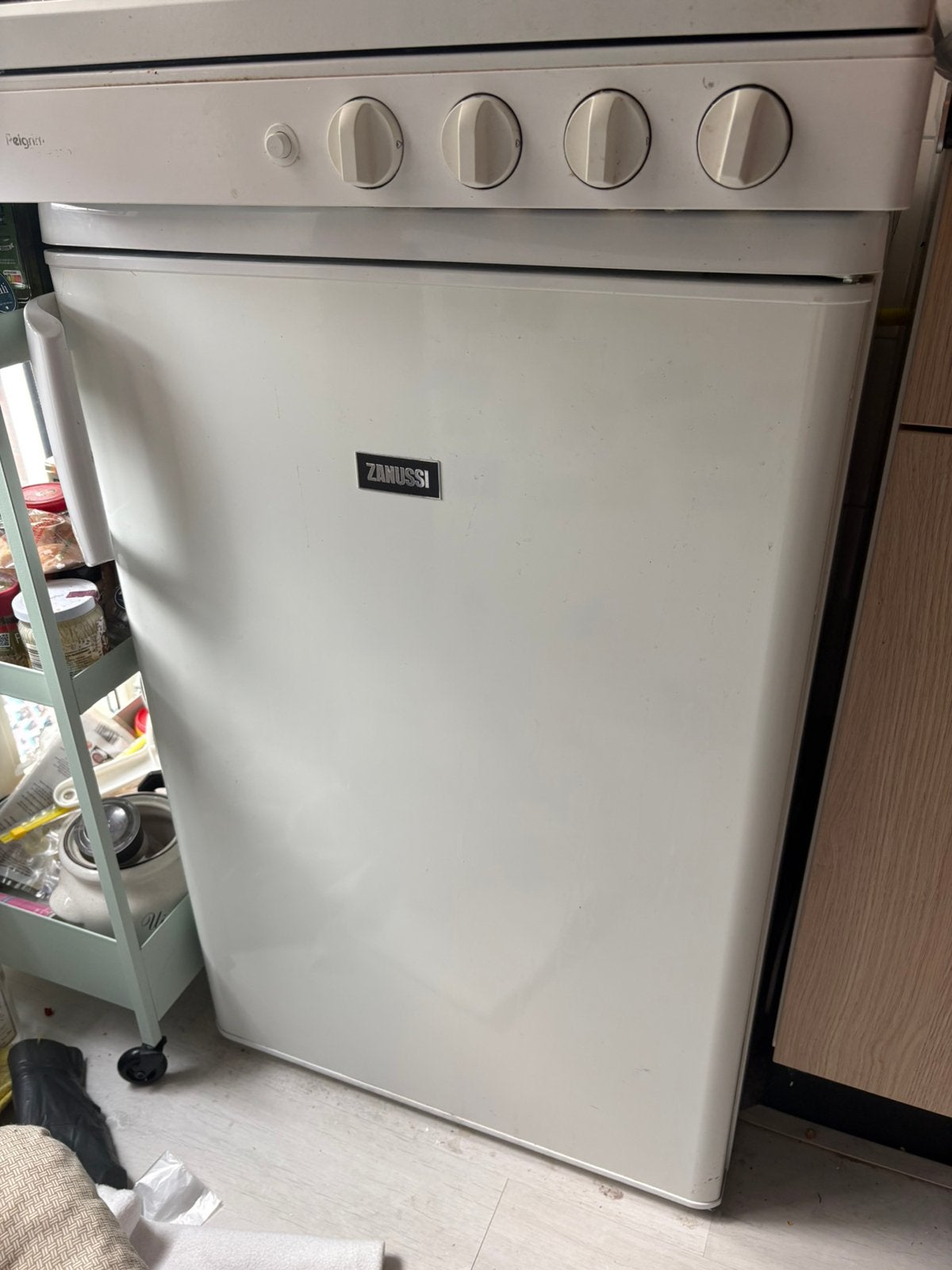 Zanussi koelkast tafelmodel, Witgoed en Apparatuur, Ophalen, Gebruikt