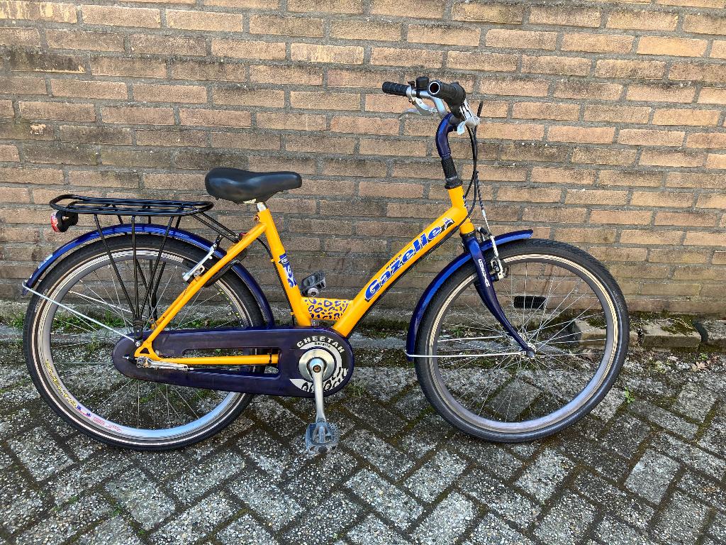 Fiets 24 inch, Ophalen, Velgrem, Versnellingen, Gazelle