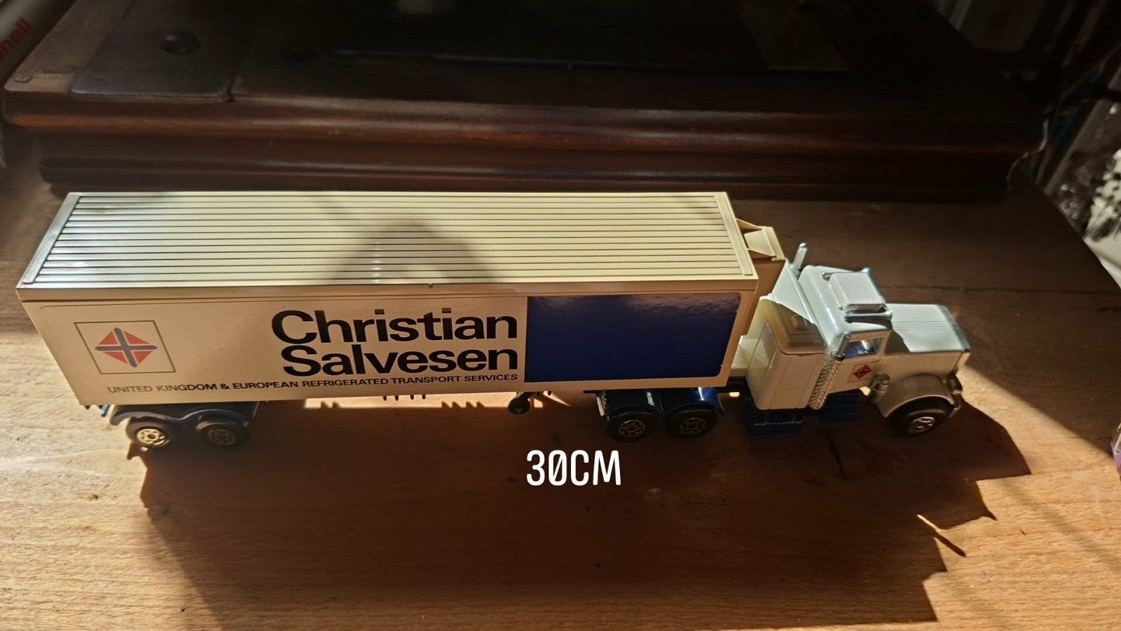 Vintage Matchbox Christian Salvesen vrachtwagen, Hobby en Vrije tijd, Ophalen of Verzenden, Gebruikt