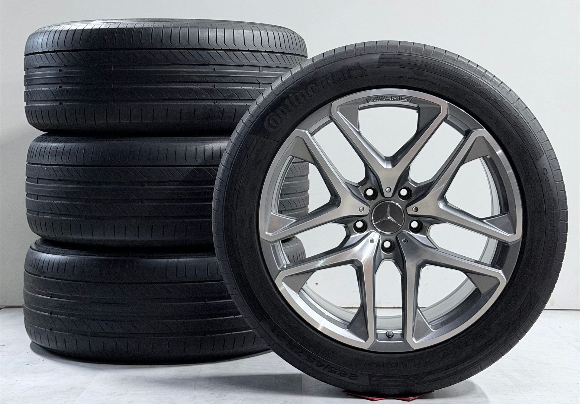 Mercedes AMG G-Klasse 21 inch velgen Origineel Schadevrij, Auto-onderdelen, Gebruikt, -, -, Banden en Velgen
