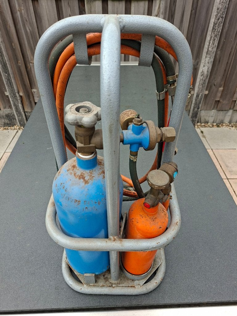 mini autogeen lasset, Doe-het-zelf en Verbouw, Gereedschap | Lasapparaten, Ophalen, Gebruikt, Minder dan 150 ampère, Overige typen