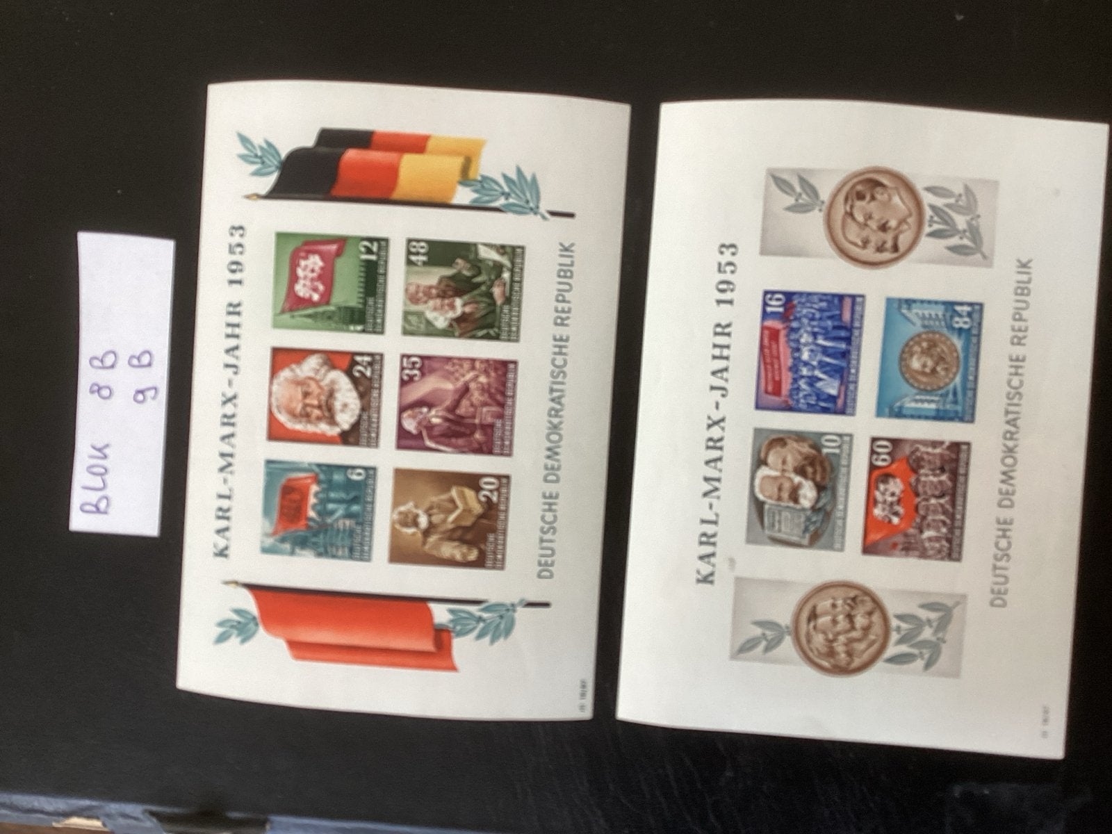 DDR Karl-Marx-Jahr 1953  hoge cat waarde, Ophalen of Verzenden, Na 1940, Postfris