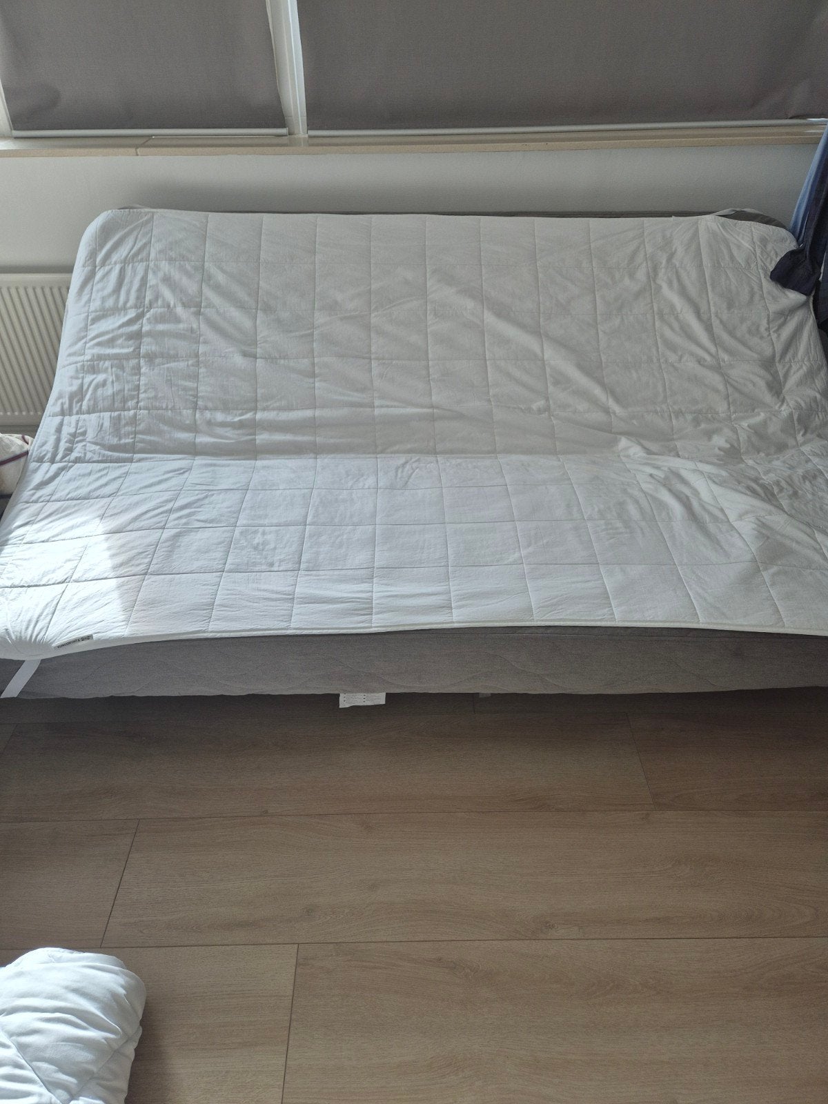 Slaapbank 130x190 met gratis dekbed en kussen, Ophalen, Gebruikt, 190 cm of minder, Overige maten