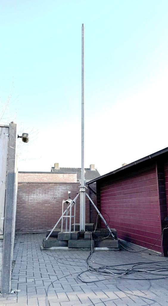 Schuifmast, Telecommunicatie, Ophalen of Verzenden, Zo goed als nieuw, Mast