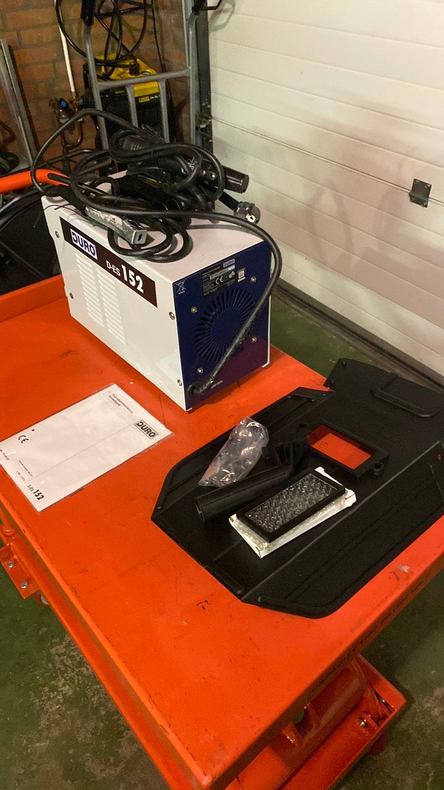 Lasapparaat middels elektroden. Zo goed als nieuw met doos., Ophalen, Zo goed als nieuw, 150 tot 250 ampère, Elektroden