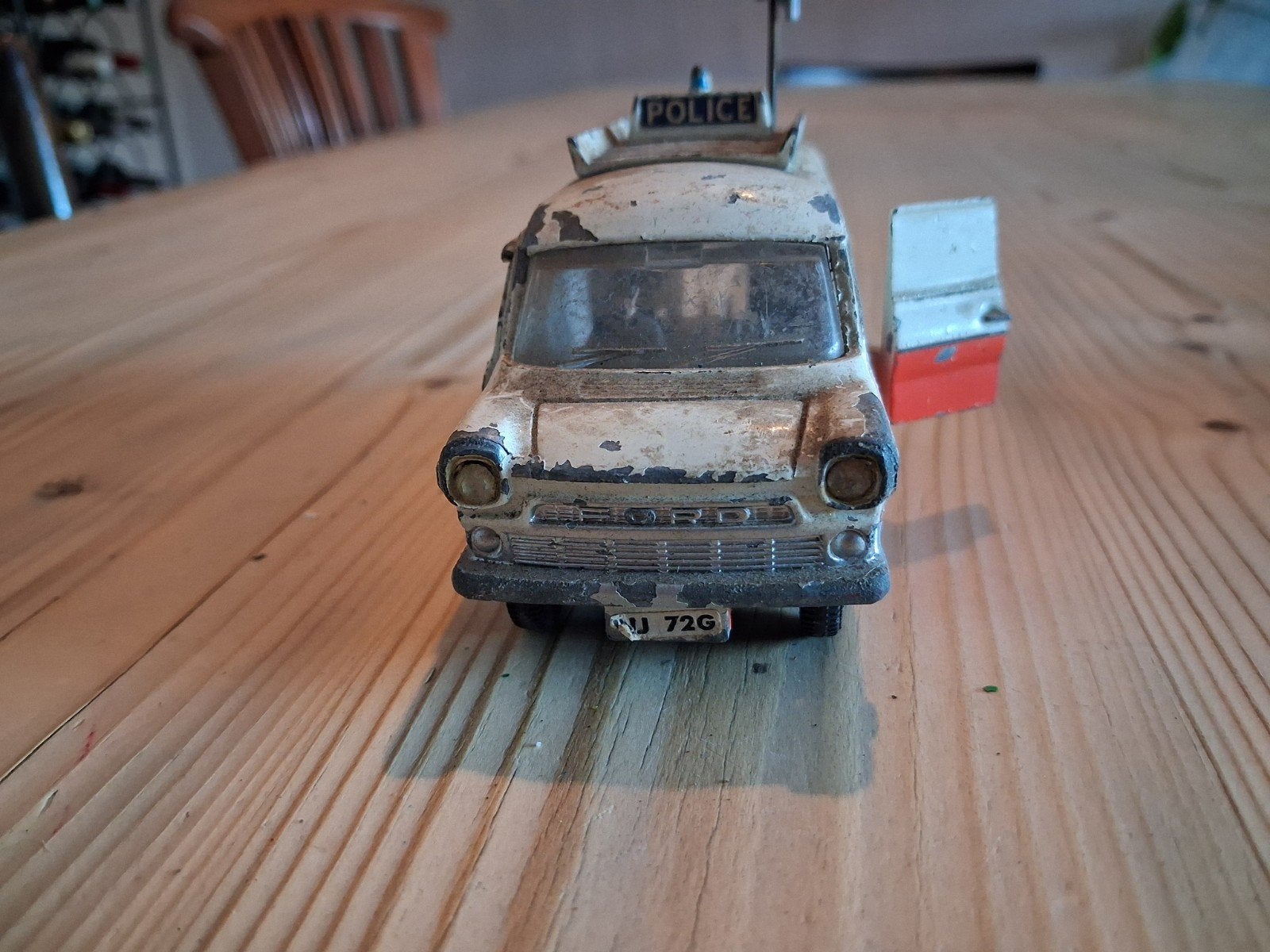 Dinky Toys Ford Transit, Ophalen of Verzenden, Gebruikt, Auto, Dinky Toys