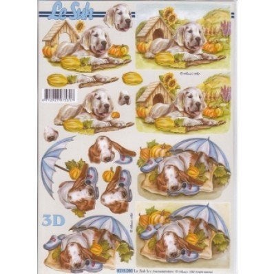d40 knipvel le suh 8215.280 honden herfst, Ophalen of Verzenden, Nieuw, Dieren, Knipvel
