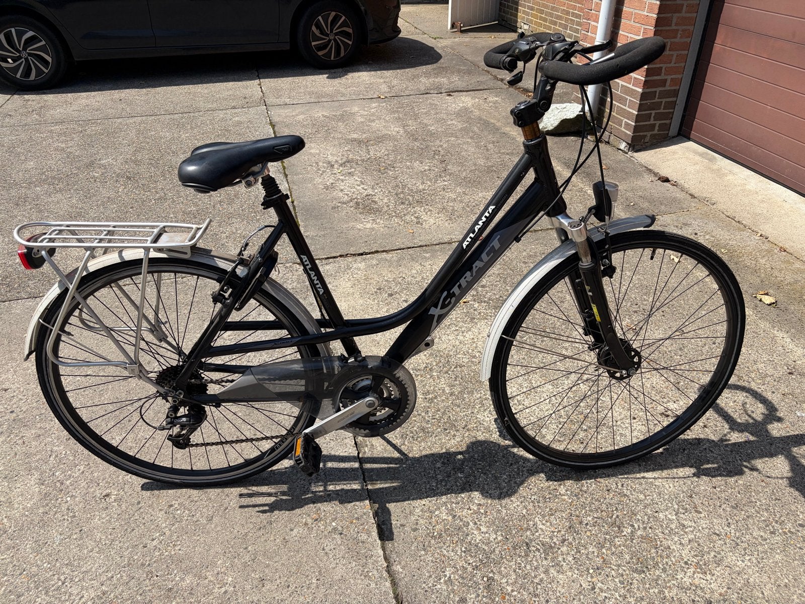 Atlanta X-Tract Damesfiets, 28 inch, Velgrem, Meer dan 20 versnellingen, Ophalen