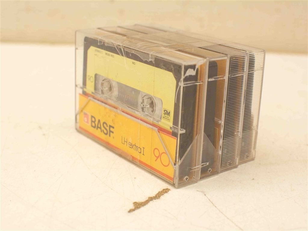 4 Basf cassettebandjes 38644, Ophalen of Verzenden, Gebruikt, Overige genres, 1 bandje