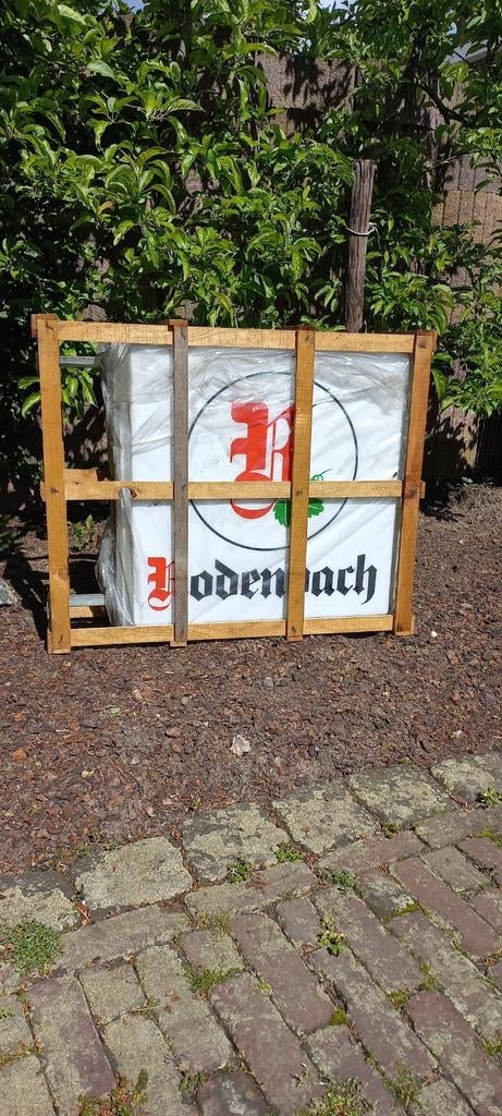 Rodenbach Lichtreclame Bak - Uniek Decoratiestuk, Verzamelen, Ophalen, Zo goed als nieuw, Lichtbak of (neon) lamp