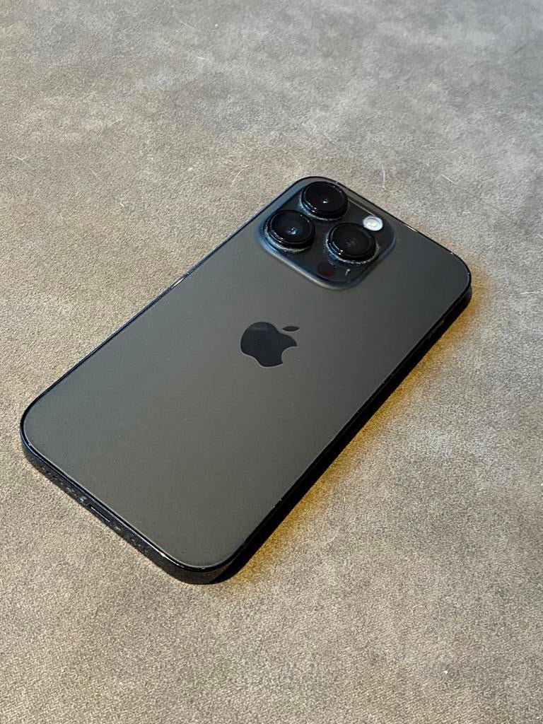 iPhone 14 Pro 128GB Space Black, Telecommunicatie, Mobiele telefoons | Apple iPhone, Ophalen, Zwart, Zo goed als nieuw, Zonder simlock