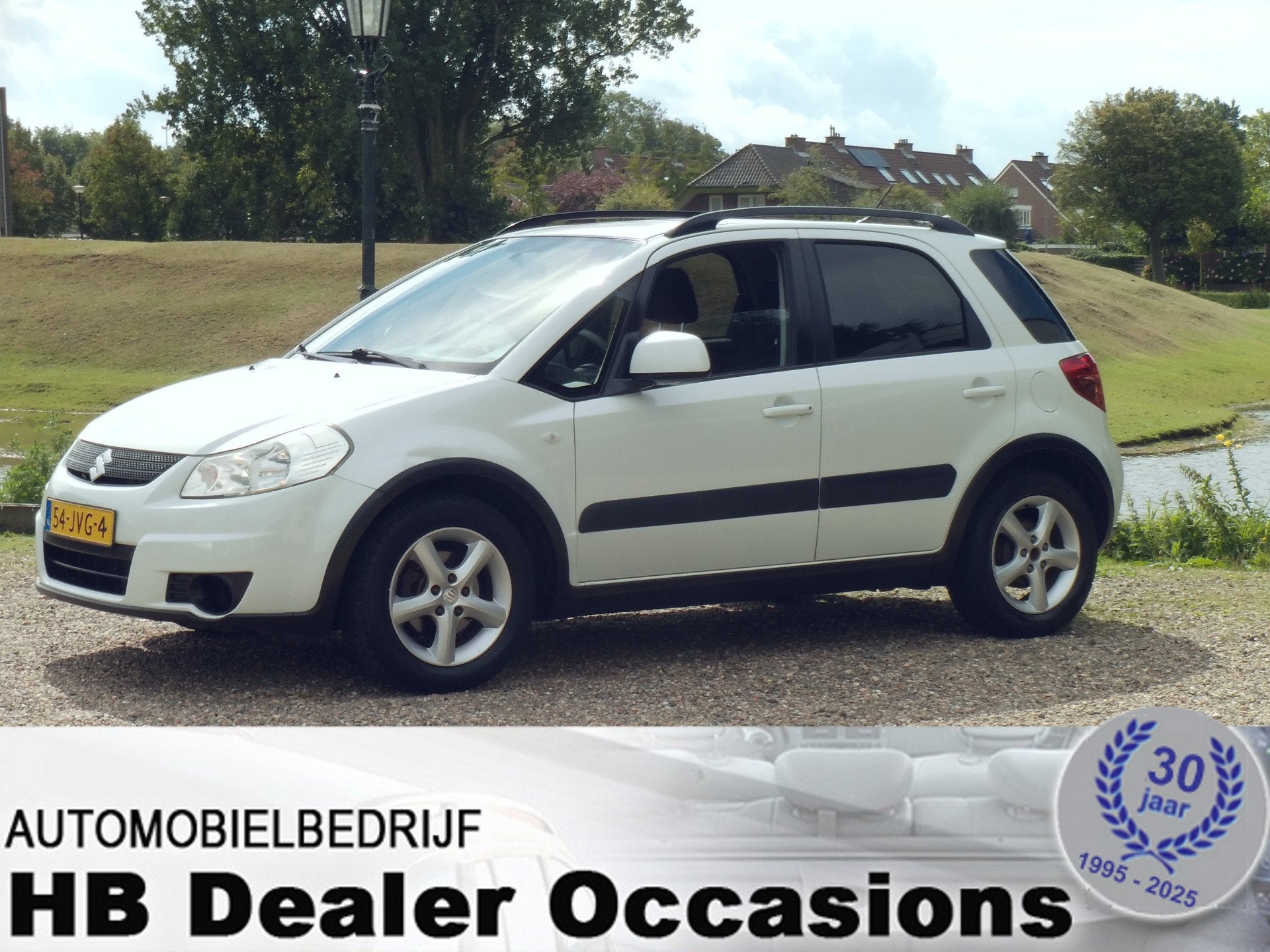 Suzuki SX4 1.6 Shogun airco parel moer wit (bj 2009), Auto's, Suzuki, Gebruikt, 4 cilinders, Origineel Nederlands, Handgeschakeld