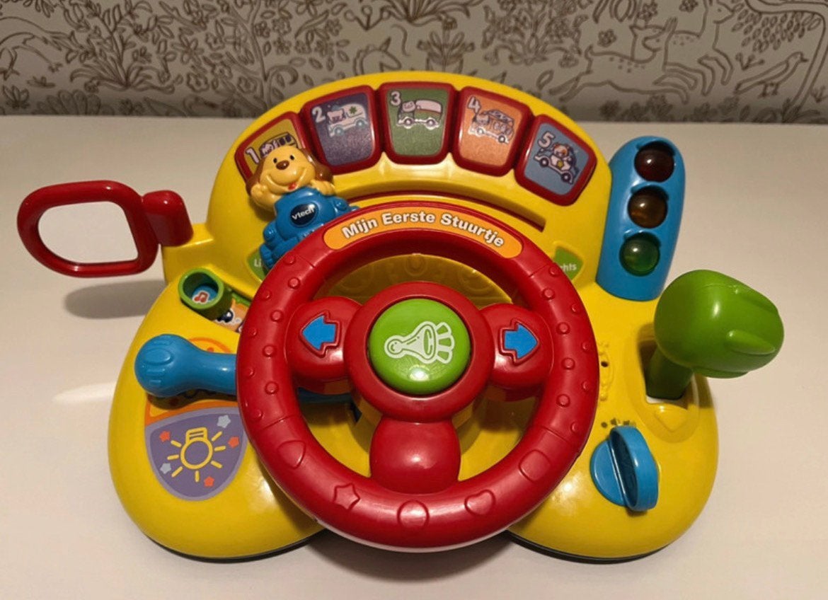 Vtech mijn eerste stuurtje, Kinderen en Baby's, Speelgoed | Vtech, Ophalen of Verzenden, Zo goed als nieuw, 6 maanden tot 2 jaar