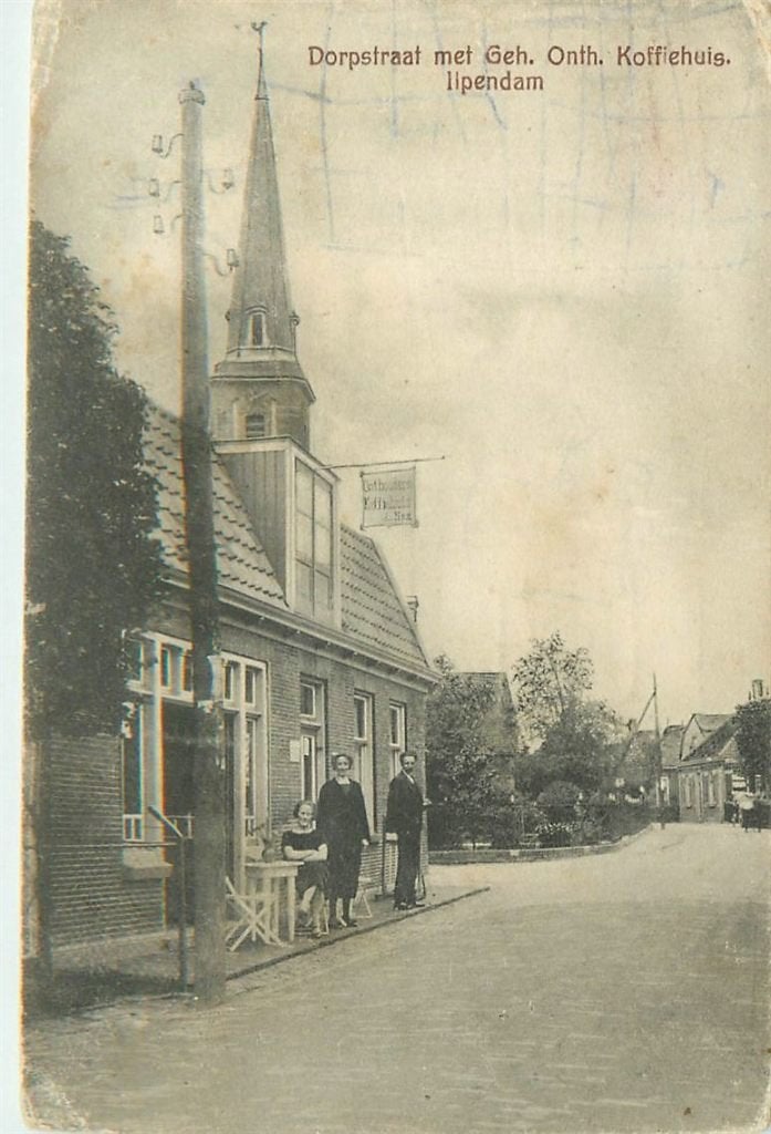 702-099-007 Ilpendam Geh Onth Koffiehuis Dorpstraat, Verzenden, Voor 1920, Noord-Holland