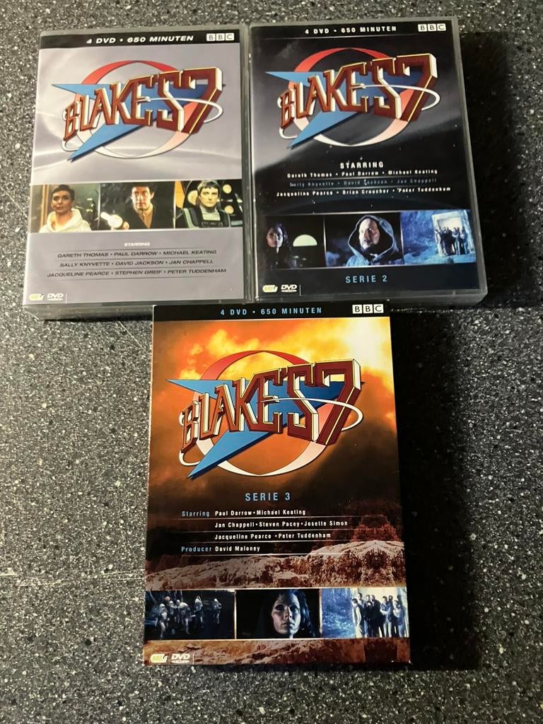 Blakes 7 - Seizoen 1+2+3 (12-Disc), Vanaf 12 jaar, Ophalen of Verzenden, Zo goed als nieuw, Science Fiction en Fantasy