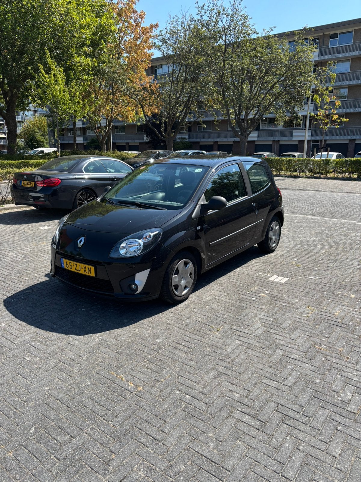 Renault Twingo Dynamique 1.2 16V (2008) Zwart, Voorwielaandrijving, Twingo, 31 €/maand, 4 cilinders