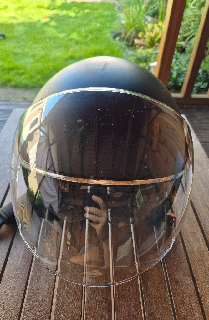 Vinz helm, Fietsen en Brommers, Brommerhelmen, Ophalen of Verzenden, Gebruikt, Small, Vinz