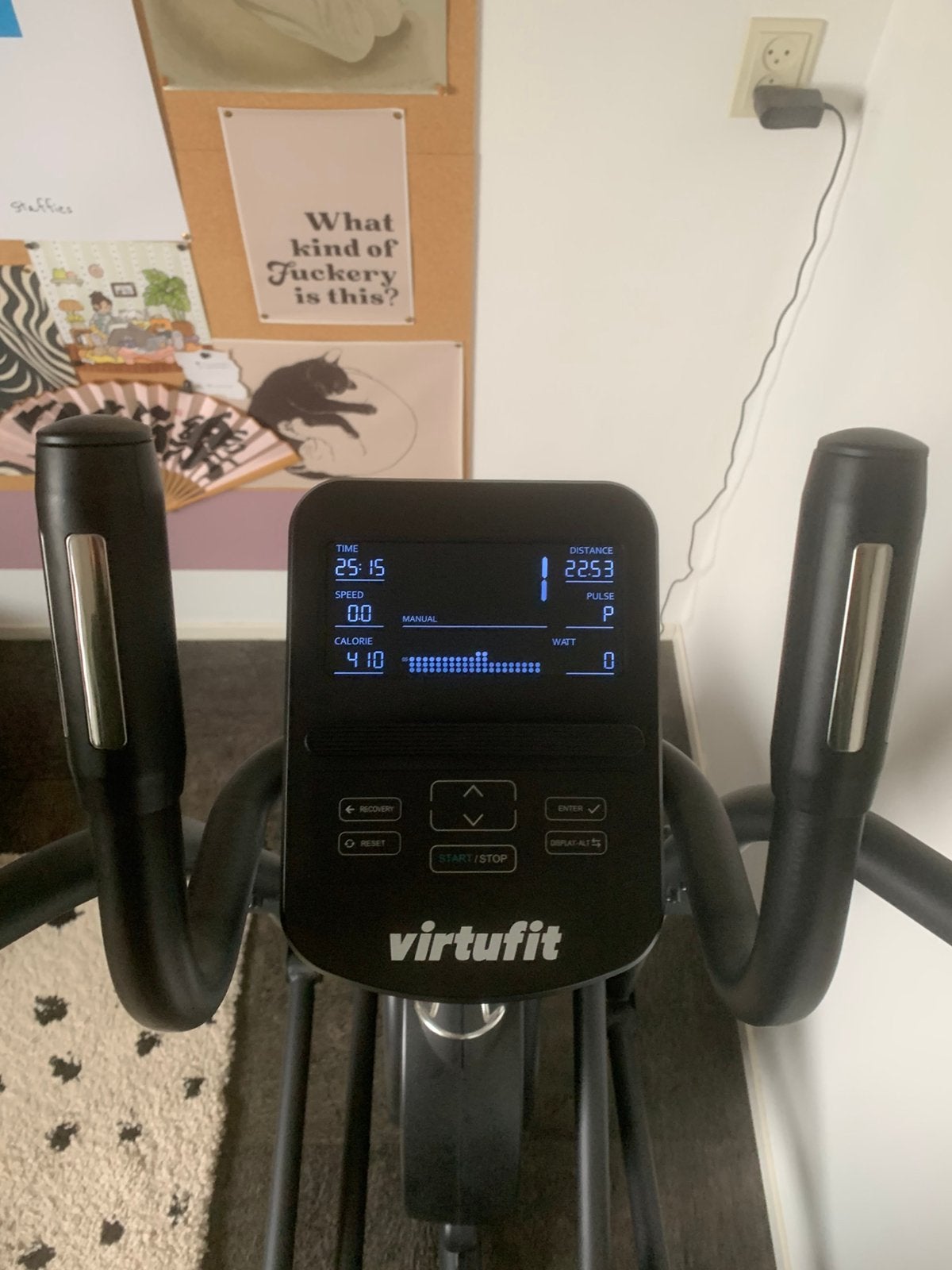 Virtufit crosstrainer, Sport en Fitness, Ophalen, Zo goed als nieuw, Crosstrainer
