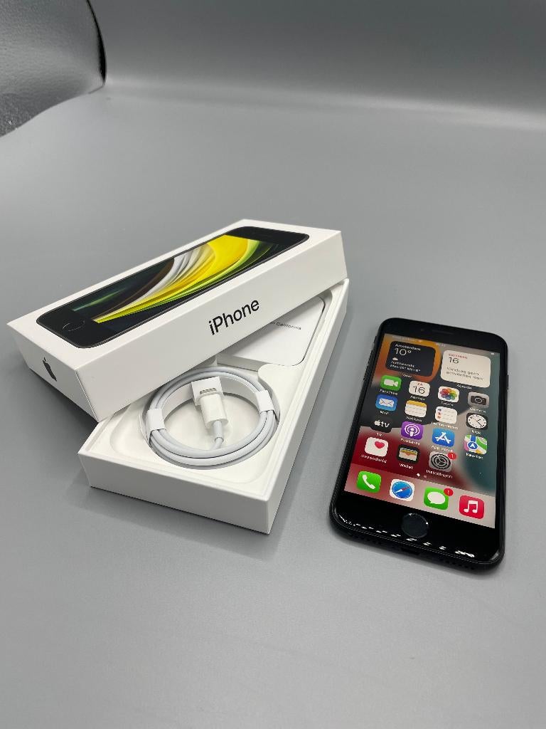 iPhone SE 2020 – Goede staat – Batterij 86%, Gebruikt, Zwart, Ophalen of Verzenden, 64 GB