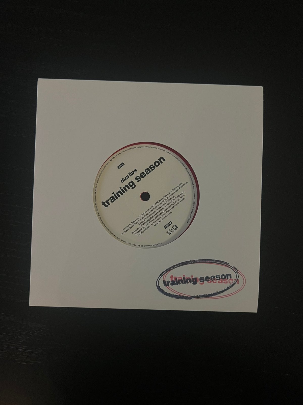 Dua Lipa - Training Season Limited Editon Vinyl Lp, LP, Pop, 7 inch, Ophalen of Verzenden