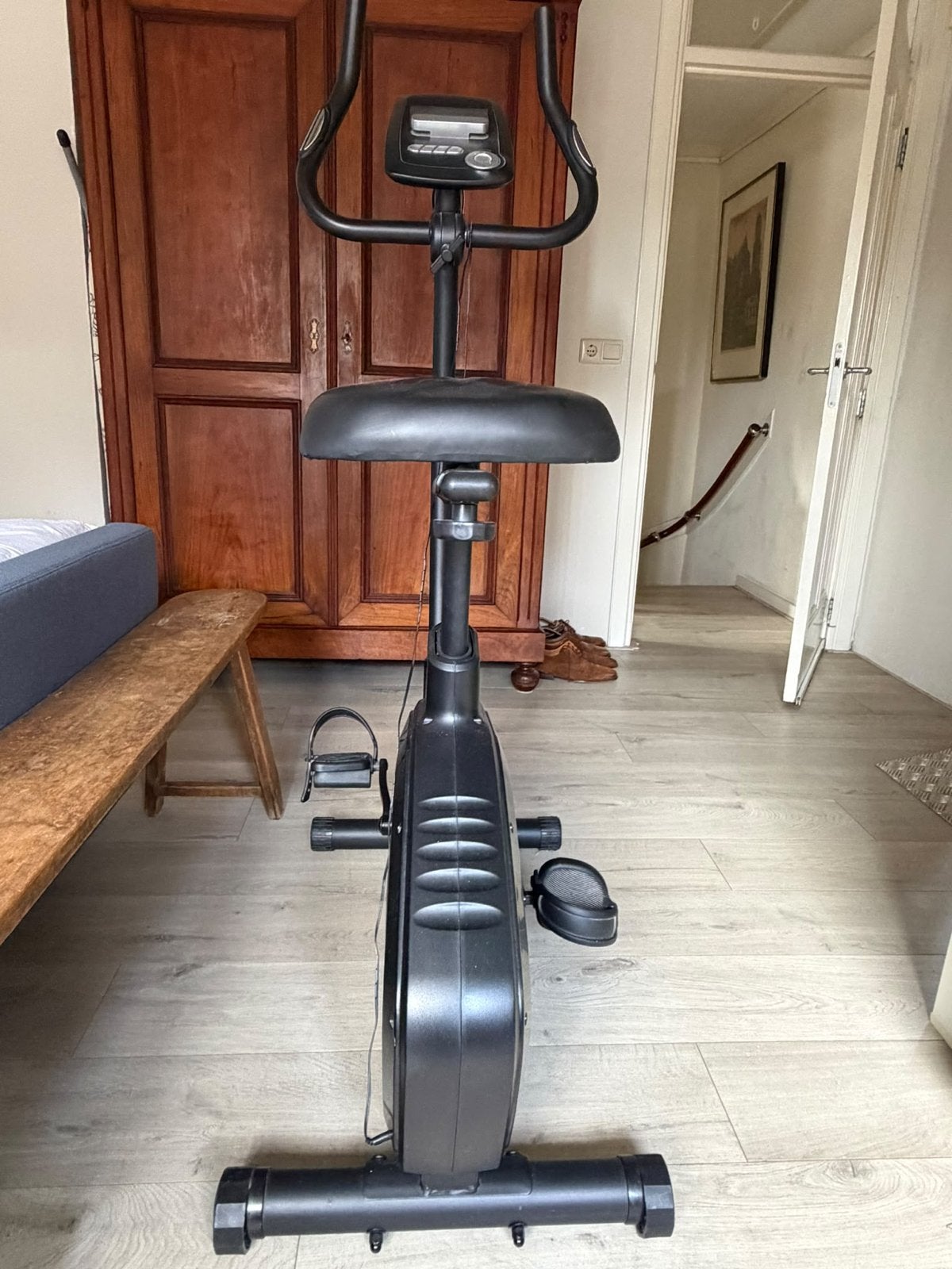 Hometrainer Darwin HT40 - Zo goed als nieuw, Sport en Fitness, Ophalen, Zo goed als nieuw, Metaal, Benen