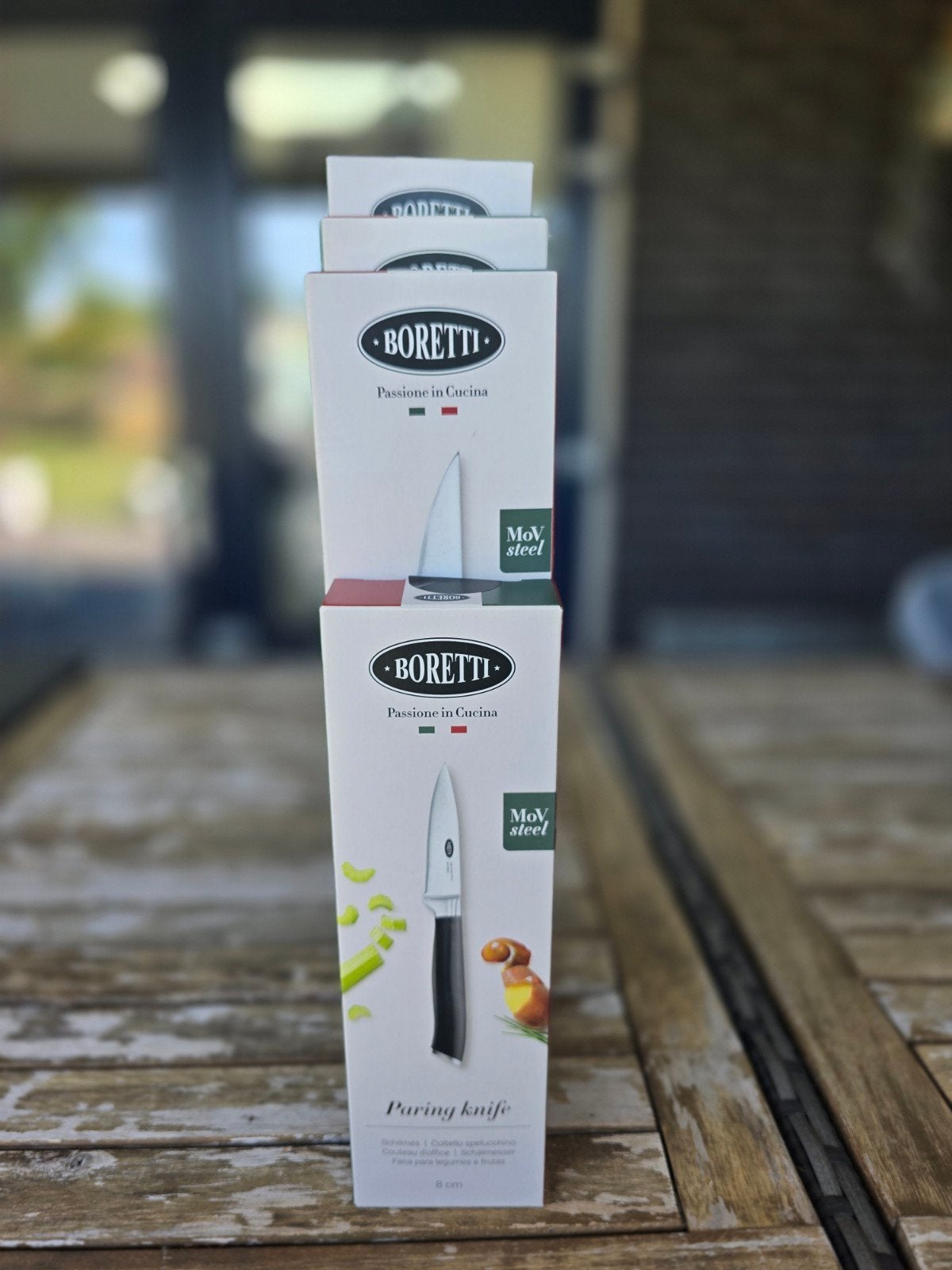 Boretti messen, nieuw!, Huis en Inrichting, Ophalen of Verzenden, Nieuw
