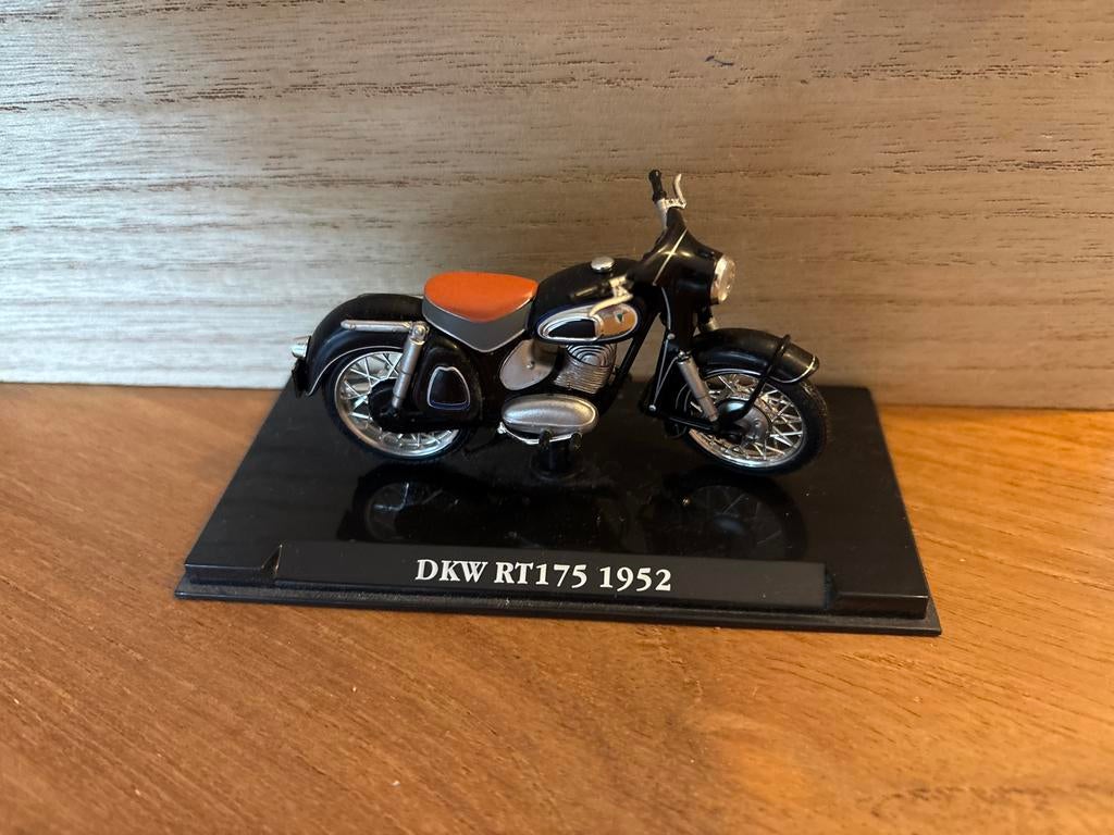 DKW RT175 1952 Model Motorfiets, Overige merken, 1:50 of kleiner, Overige typen, Ophalen of Verzenden