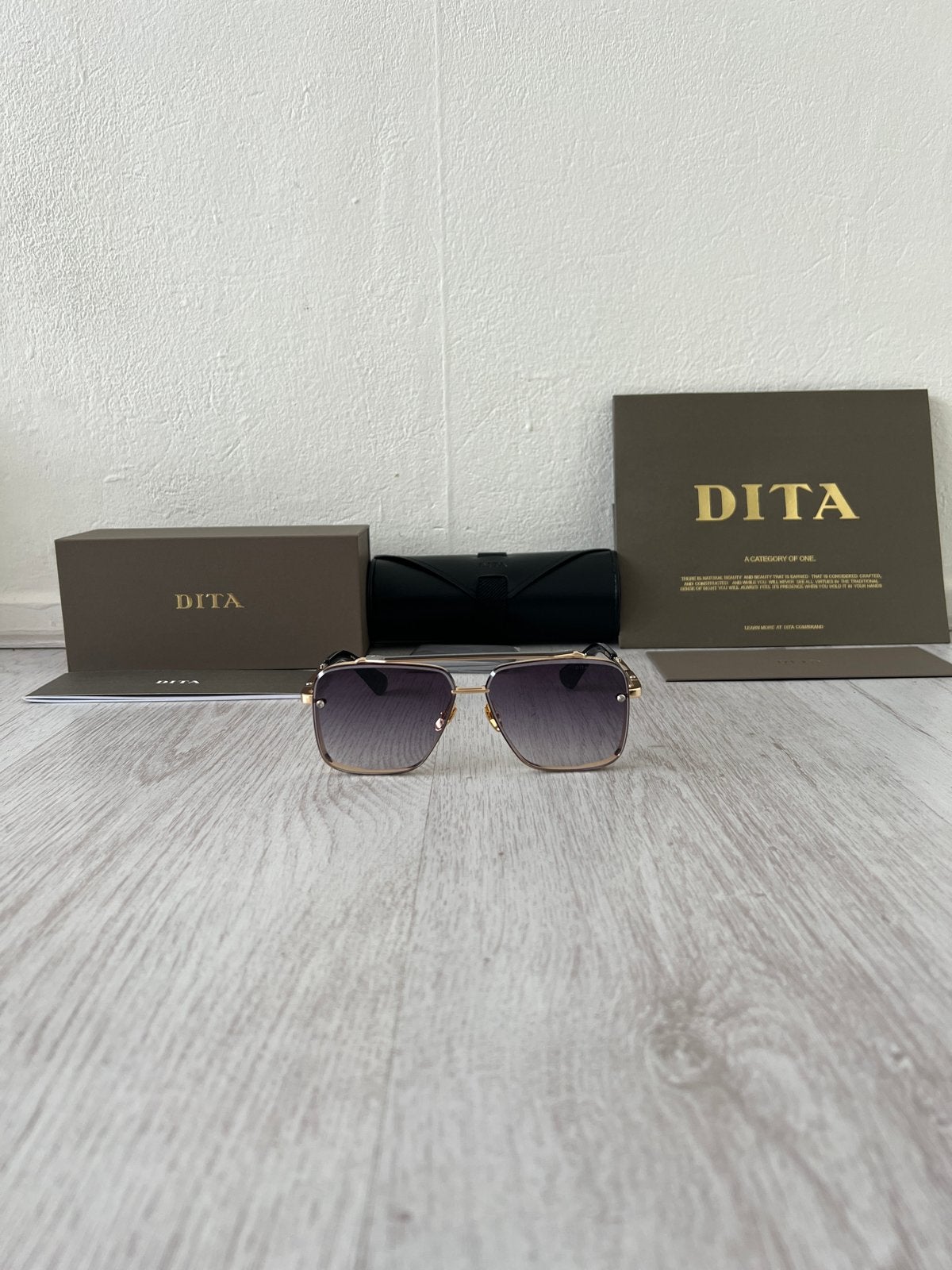 Dita Mach Six - NIEUW, Overige merken, Zonnebril, Zwart, Nieuw