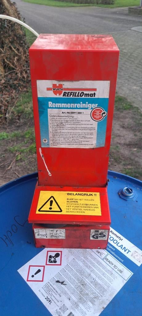 Wurth Remmenreiniger Refillomat, Auto diversen, Onderhoudsmiddelen, Verzenden