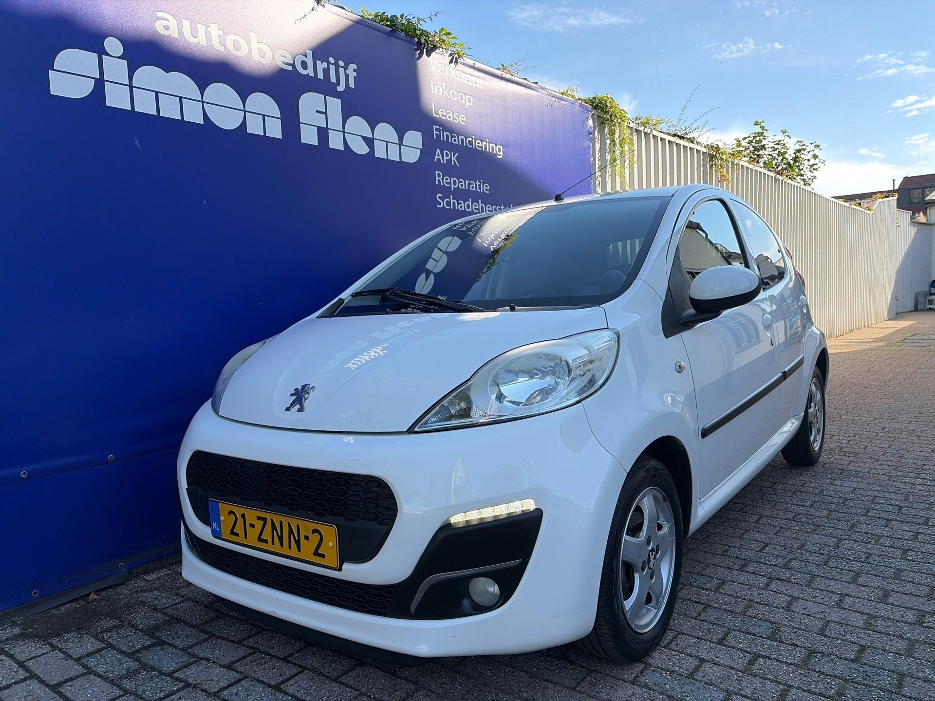 Peugeot 107 1.0 Active*Automaat*Airco*, Auto's, Euro 5, Stof, Gebruikt, Zwart